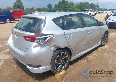 2018 Toyota Corolla Im z USA, uszkodzony, nr VIN JTNKARJE4JJ568960